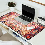 Kashan Dabir Oil Drilling Animal Rug Print Desk Mat Gallery Image 2