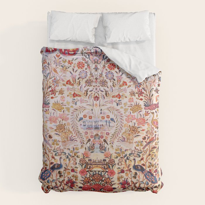 Kashan Dabir Oil Drilling Animal Rug Print Duvet Cover Gallery Image 6