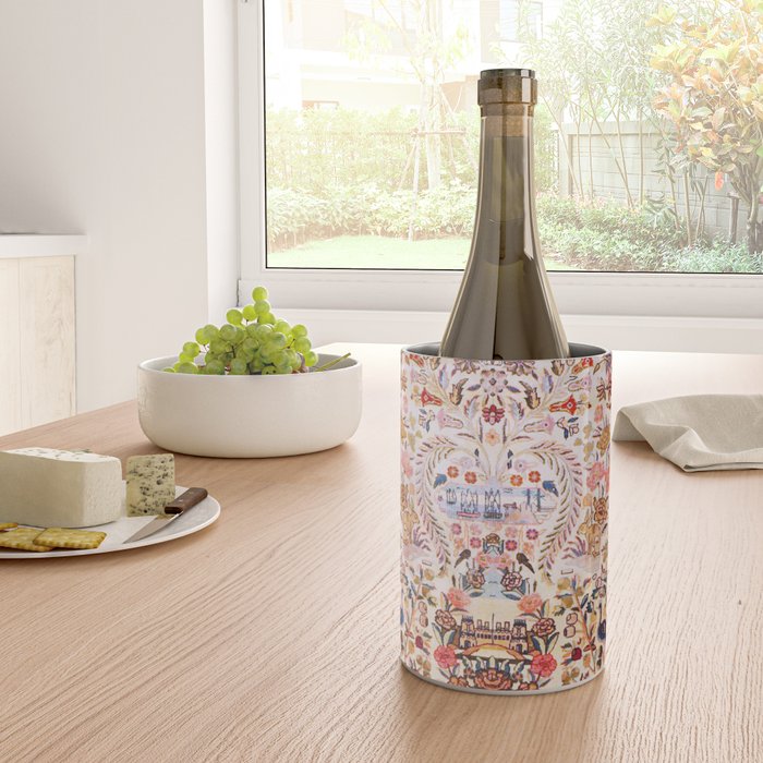 Kashan Dabir Oil Drilling Animal Rug Print Wine Chiller Gallery Image 4