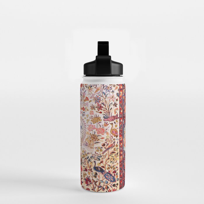 Kashan Dabir Oil Drilling Animal Rug Print Water Bottle Gallery Image 2