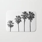 Four Palm Trees Bath Mat Gallery Image 1