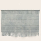 calming essentials traces concrete blue Wall Hanging Gallery Image 1