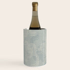 calming essentials traces concrete blue Wine Chiller Gallery Image 1
