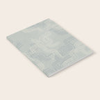 calming essentials traces concrete blue Notebook Gallery Image 2