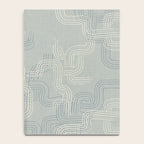 calming essentials traces concrete blue Notebook Gallery Image 4