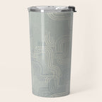 calming essentials traces concrete blue Travel Mug Gallery Image 2