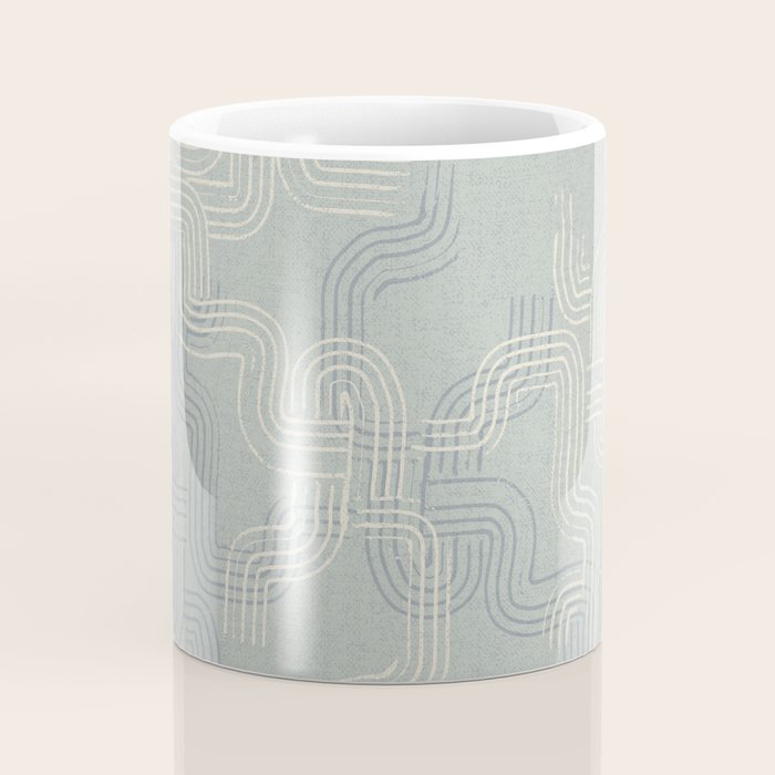 calming essentials traces concrete blue Coffee Mug Gallery Image 4