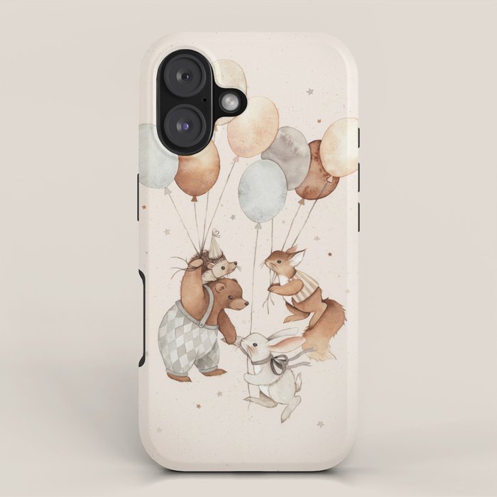 Flying Animals iPhone Case Gallery Image 1