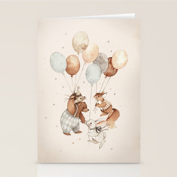 Flying Animals Stationery Card Gallery Image 2