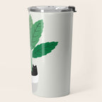 Cat and Plant 28: Something Fishy Travel Mug Gallery Image 2