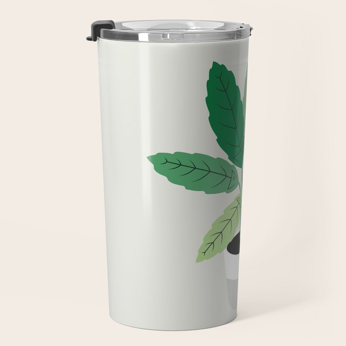 Cat and Plant 28: Something Fishy Travel Mug Gallery Image 3