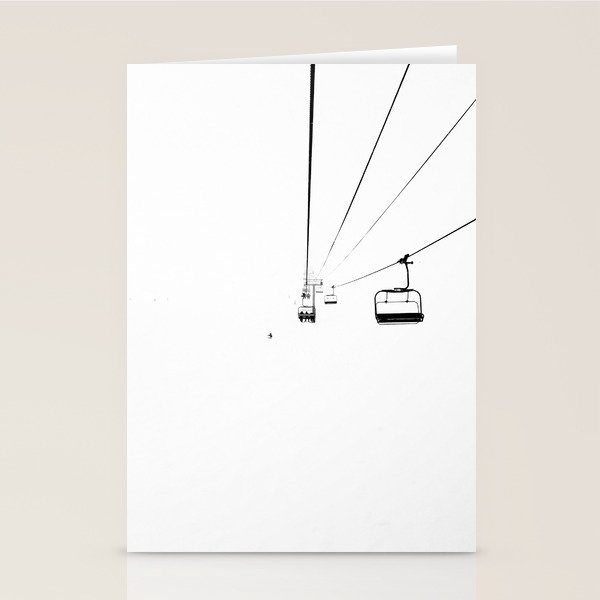 Ski Lift / Stationery Card Gallery Image 2