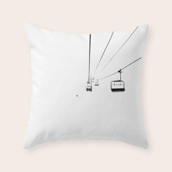 Ski Lift / Throw Pillow Gallery Image 1