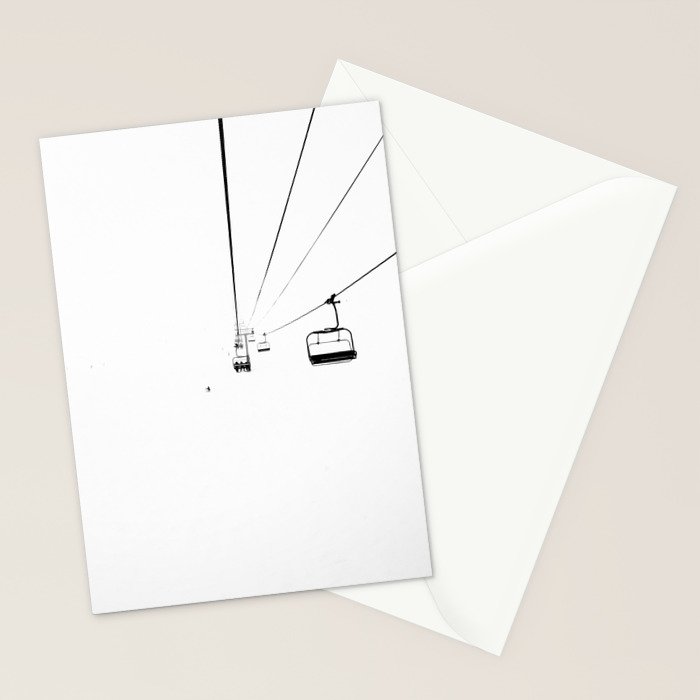 Ski Lift / Stationery Card Gallery Image 2