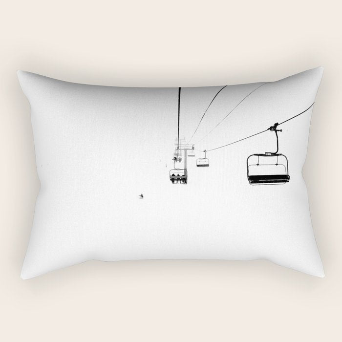 Ski Lift / Rectangular Pillow Gallery Image 2