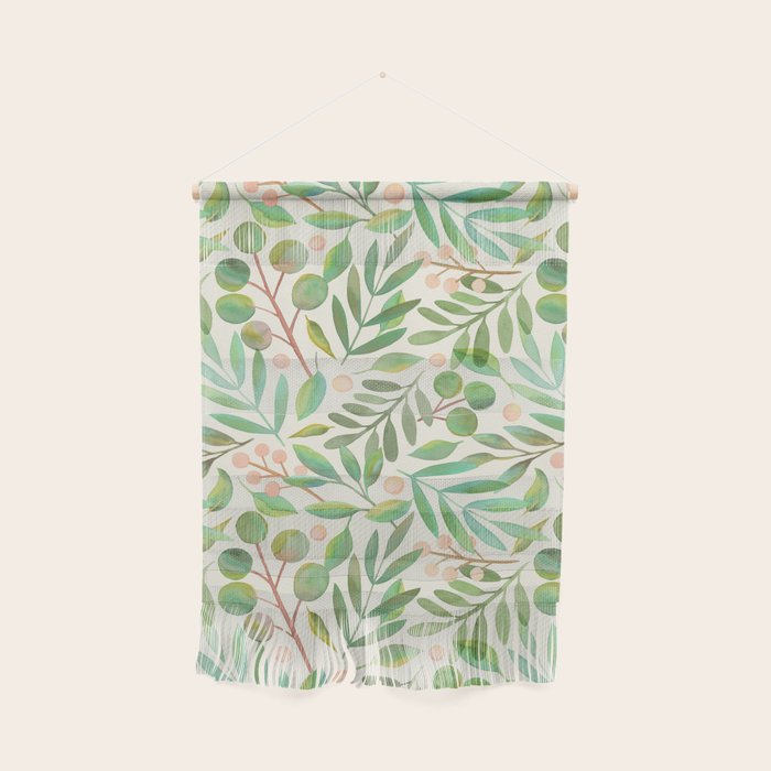 Watercolor Leaves II Wall Hanging Gallery Image 1