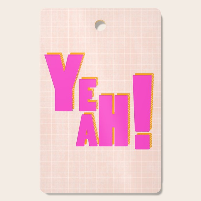 YEAH! Cutting Board Gallery Image 1