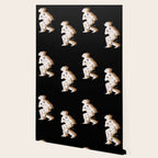 Space Cowboy - Black, white & camel Wallpaper Gallery Image 2