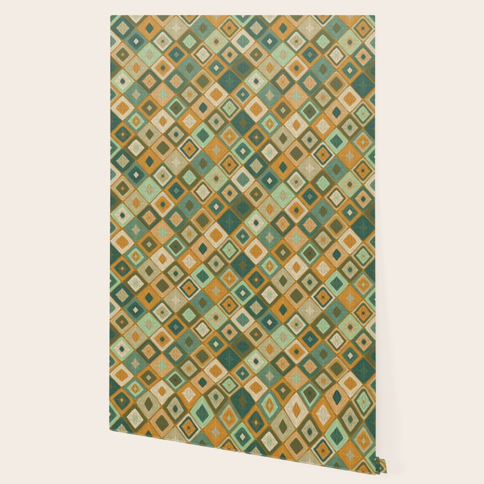 Hand-drawn Quilt #6 Wallpaper Gallery Image 2