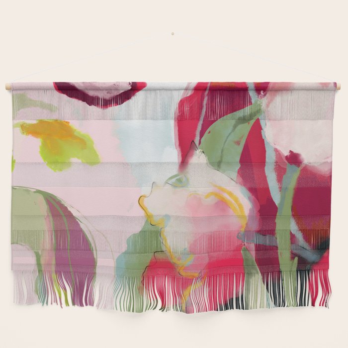 abstract floral bloom Wall Hanging Gallery Image 1
