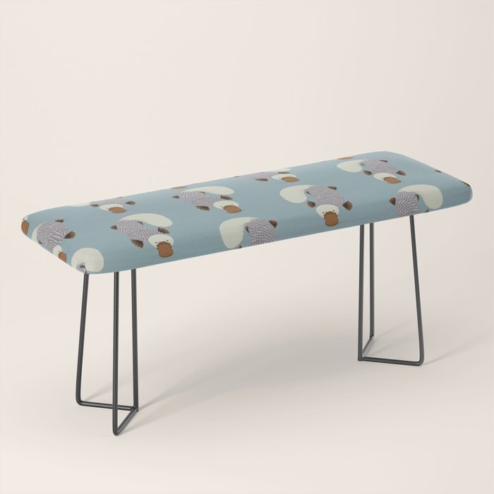 Whimsical Platypus Bench Gallery Image 1