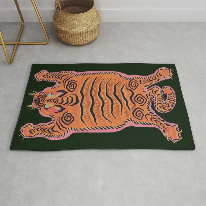 Wild Tiger Rug Rug Gallery Image 1