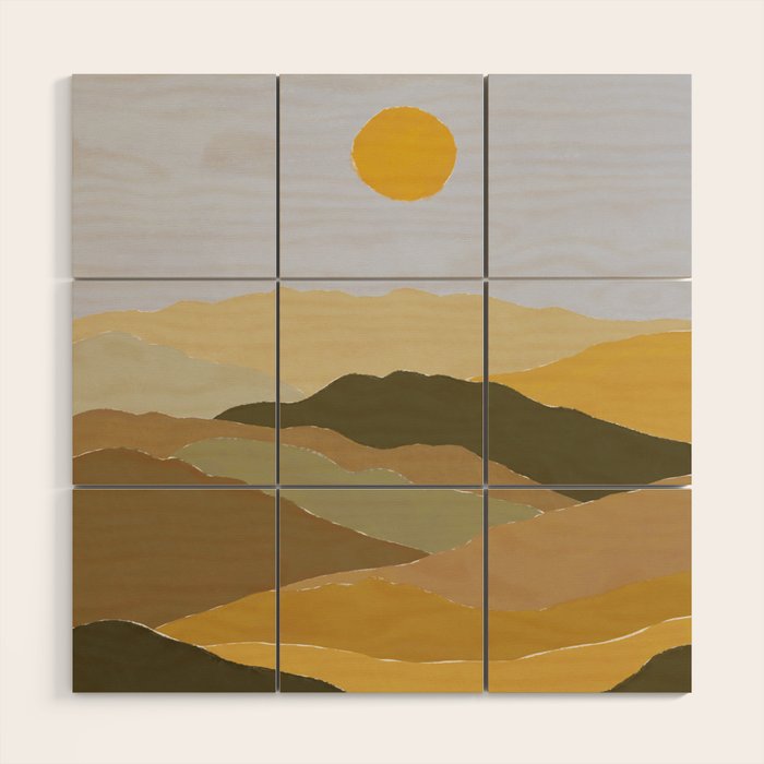 Beautiful Fall Colors Wood Wall Art Gallery Image 1