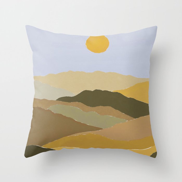 Beautiful Fall Colors Throw Pillow Gallery Image 1