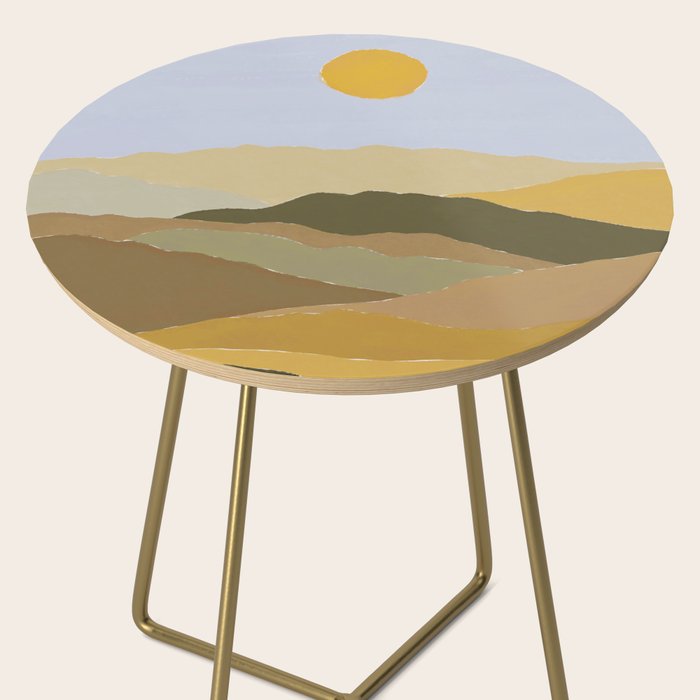 Beautiful Fall Colors Side Table Gallery Image 2