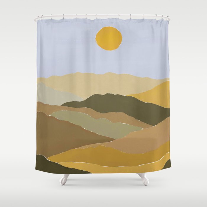 Beautiful Fall Colors Shower Curtain Gallery Image 1