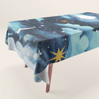 Moonlit Cloud Fantasy A Tablecloth Gallery Image 1