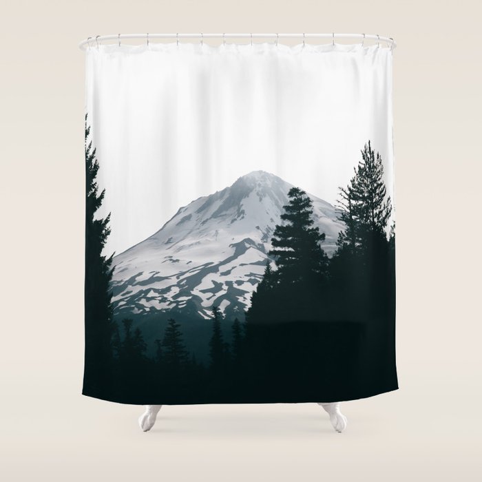 Mount Hood XV Shower Curtain Gallery Image 1