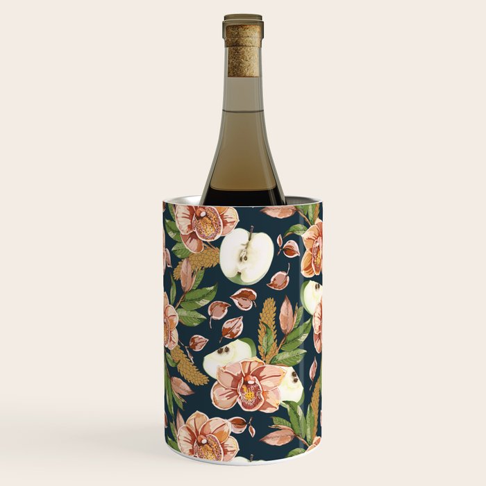 Tropical flowers autumn field D Wine Chiller Gallery Image 3