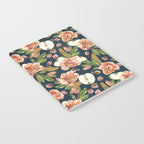 Tropical flowers autumn field D Notebook Gallery Image 2