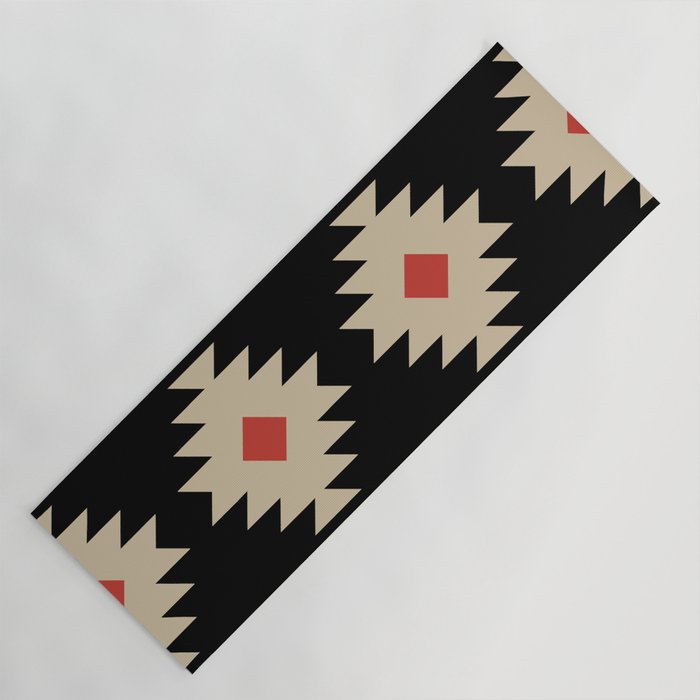 Native American Pattern 553 Yoga Mat Gallery Image 1