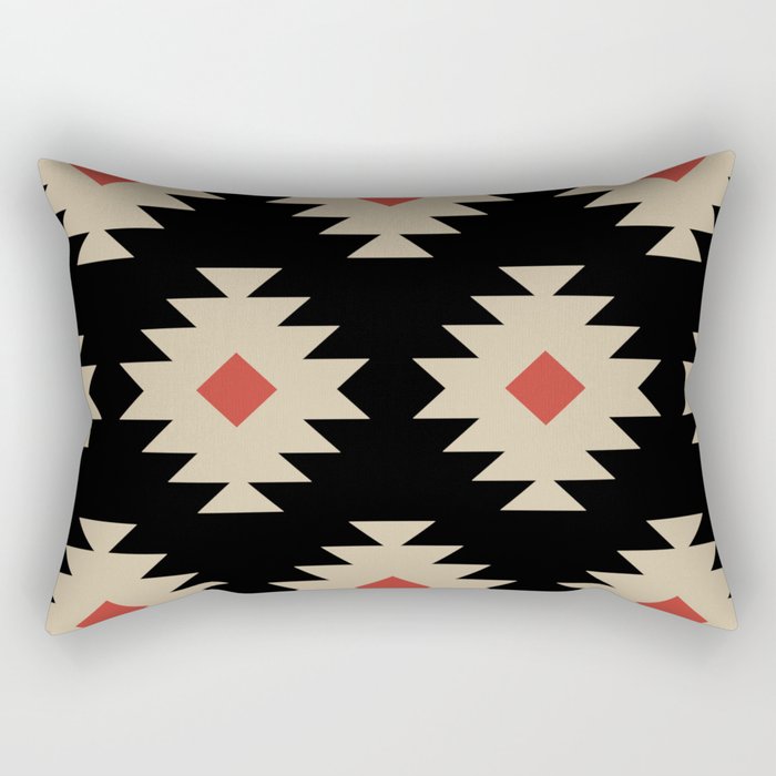 Native American Pattern 553 Rectangular Pillow Gallery Image 2