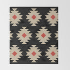 Native American Pattern 553 Throw Blanket Gallery Image 2