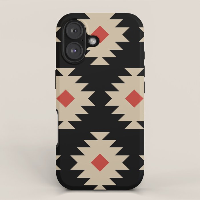 Native American Pattern 553 iPhone Case Gallery Image 1