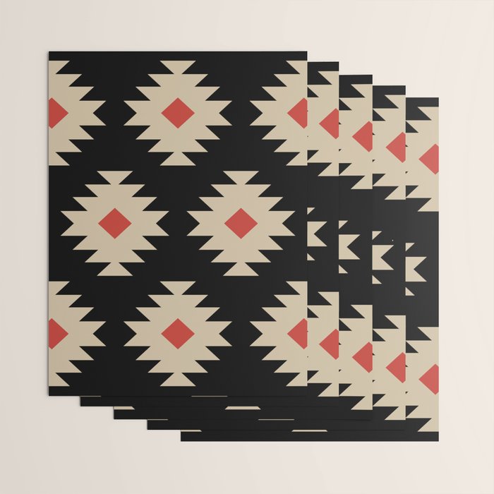 Native American Pattern 553 Wrapping Paper Gallery Image 3