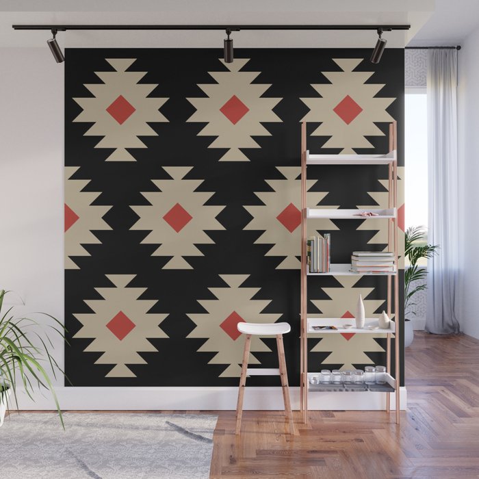 Native American Pattern 553 Wall Mural Gallery Image 1