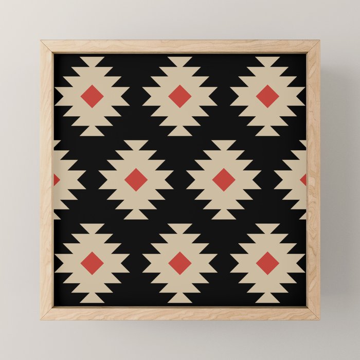 Native American Pattern 553 Mini Art Print Gallery Image 1