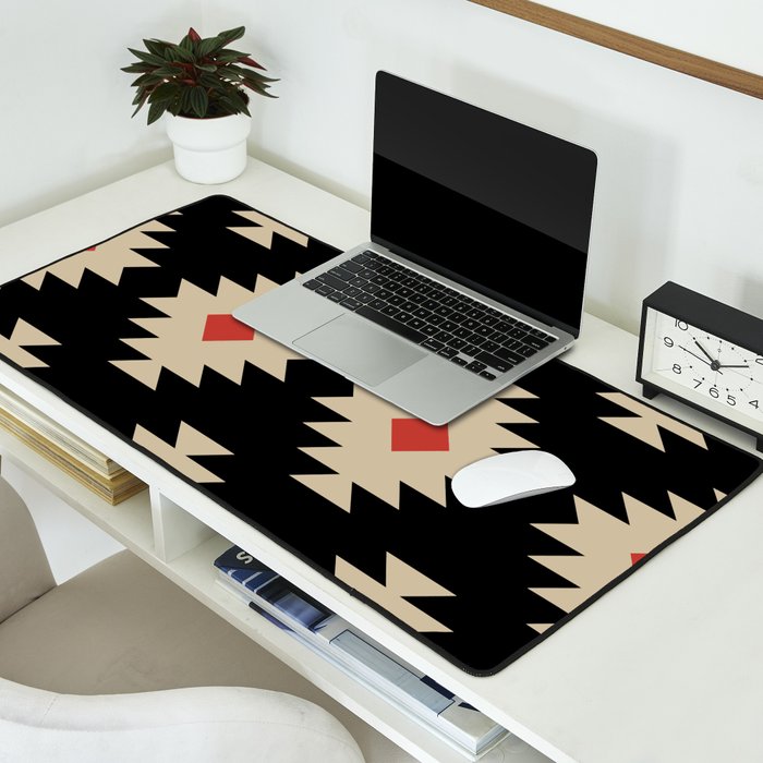 Native American Pattern 553 Desk Mat Gallery Image 2