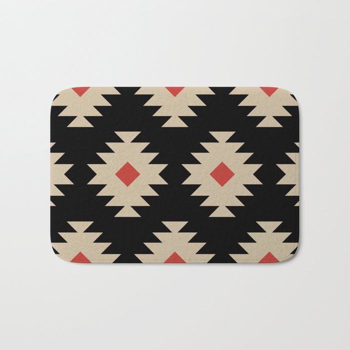 Native American Pattern 553 Bath Mat Gallery Image 1