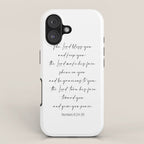 The Lord Bless You  - Numbers 6:24-26 iPhone Case Gallery Image 1