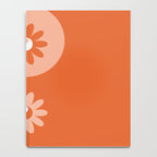 Yin Yang Flower in Orange & Peach Notebook Gallery Image 4