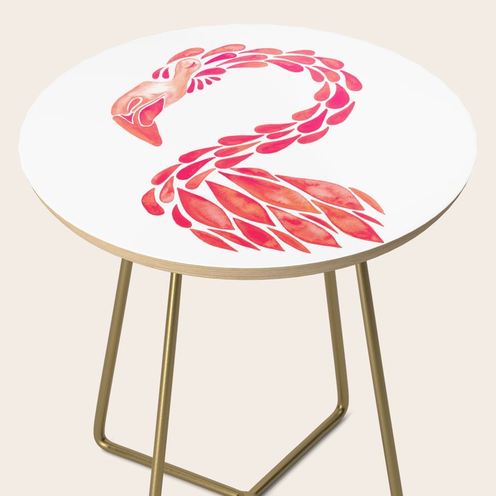 Miami Flamingo - Pink OmbrÃ© Side Table Gallery Image 2