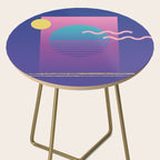 Memphis Pattern 36 / 80s - 90s Retro Side Table Gallery Image 2