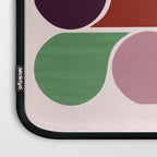 Colorful Geometric Raindrop Pattern Laptop Sleeve Gallery Image 3
