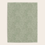 William Morris Marigold Sage Green Poster Gallery Image 4