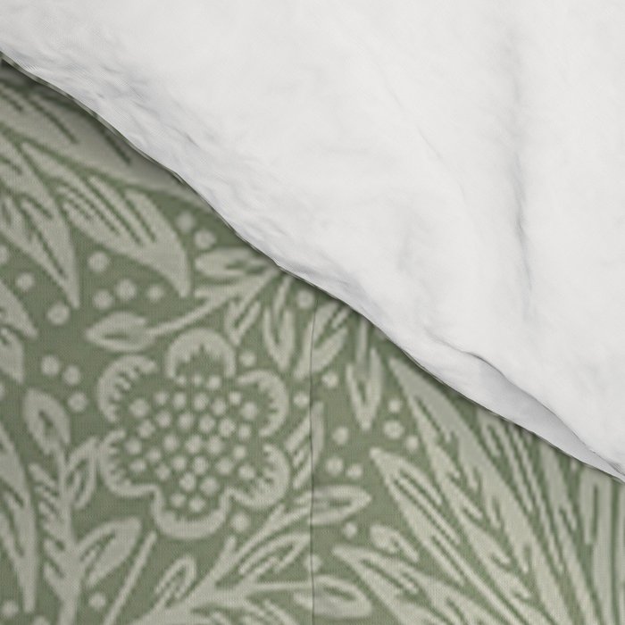 William Morris Marigold Sage Green Comforter Gallery Image 4